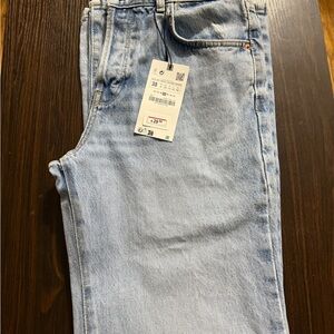 Zara Blue Boot Cut Jeans Light Wash